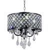 Black Shade Chandeliers (Photo 8 of 15)