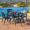 Outdoor Dining Table And Chairs Sets (Photo 9 of 25)