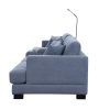 Brayson Chaise Sectional Sofas Dusty Blue (Photo 16 of 25)