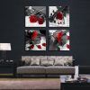Red And Black Canvas Wall Art (Photo 12 of 15)