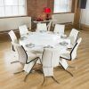 White Gloss Dining Room Tables (Photo 18 of 25)