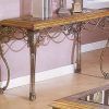 Rustic Bronze Patina Console Tables (Photo 10 of 15)