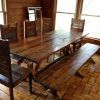Rustic Honey Dining Tables (Photo 1 of 15)