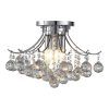 3 Light Crystal Chandeliers (Photo 14 of 15)