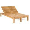 Teak Chaise Lounge Chairs (Photo 11 of 15)