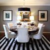 White Leather Dining Room Chairs (Photo 3 of 25)