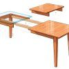 Wood Kitchen Dining Tables With Removable Center Leaf (Photo 16 of 25)