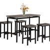 Mysliwiec 5 Piece Counter Height Breakfast Nook Dining Sets (Photo 2 of 25)