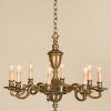 Old Brass Chandeliers (Photo 10 of 15)