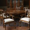 Vintage Brown Round Dining Tables (Photo 13 of 15)