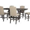 Berrios 3 Piece Counter Height Dining Sets (Photo 10 of 25)