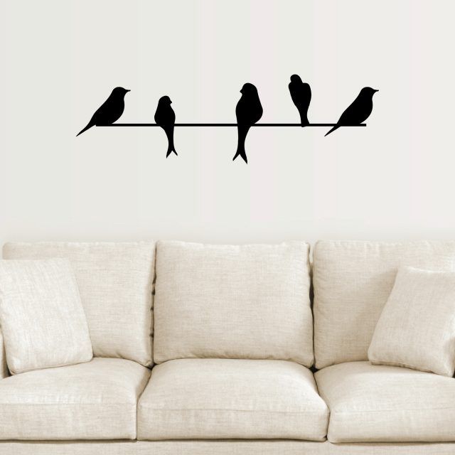 15 Inspirations Birds on a Wire Wall Art