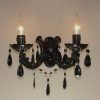 Black Chandelier Wall Lights (Photo 6 of 15)