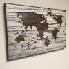 Wooden World Map Wall Art (Photo 4 of 15)