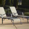 Cast Aluminum Chaise Lounges With Wheels (Photo 14 of 15)