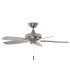 2024 Best of Brushed Nickel Outdoor Ceiling Fans with Light