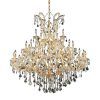 Crystal Gold Chandelier (Photo 1 of 15)