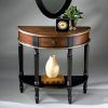 Espresso Wood Storage Console Tables (Photo 2 of 15)