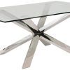 Glass And Stainless Steel Dining Tables (Photo 20 of 25)