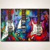 Guitar Canvas Wall Art (Photo 5 of 15)