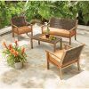 Patio Conversation Sets Without Cushions (Photo 1 of 15)