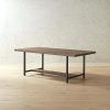 Magnolia Home Shop Floor Dining Tables With Iron Trestle (Photo 20 of 25)