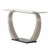 Metallic Silver Console Tables (Photo 13 of 15)