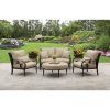 Patio Conversation Sets With Ottoman (Photo 4 of 15)