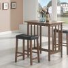Penelope 3 Piece Counter Height Wood Dining Sets (Photo 10 of 25)