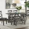 Osterman 6 Piece Extendable Dining Sets (Set Of 6) (Photo 1 of 25)