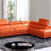 Orange Sectional Sofas (Photo 5 of 15)