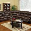 Leather Recliner Sectional Sofas (Photo 1 of 15)