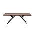 25 Best Ideas Acacia Wood Dining Tables with Sheet Metal Base