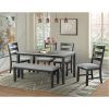 Hanska Wooden 5 Piece Counter Height Dining Table Sets (Set Of 5) (Photo 15 of 25)