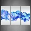 Blue Canvas Abstract Wall Art (Photo 3 of 15)