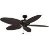 Outdoor Ceiling Fans With Palm Blades (Photo 1 of 15)