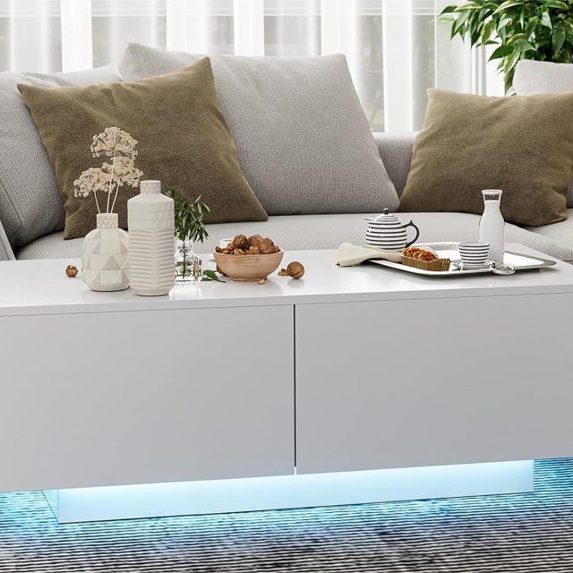 15 The Best Led Coffee Tables with 4 Drawers