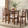 Bettencourt 3 Piece Counter Height Dining Sets (Photo 16 of 25)