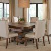 Bistro Transitional 4-Seating Square Dining Tables (Photo 10 of 24)