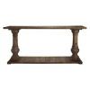 Brown Wood And Steel Plate Console Tables (Photo 12 of 15)