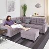 Copenhagen Reversible Small Space Sectional Sofas With Storage (Photo 8 of 25)