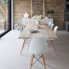 Eames Style Dining Tables With Wooden Legs (Photo 3 of 16)