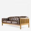 Florence Mid Century Modern Right Sectional Sofas Cognac Tan (Photo 9 of 25)