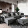 Noa Sectional Sofas With Ottoman Gray (Photo 24 of 25)