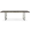 Glass And Stainless Steel Dining Tables (Photo 9 of 25)
