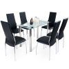 Glass Dining Tables With 6 Chairs (Photo 23 of 25)