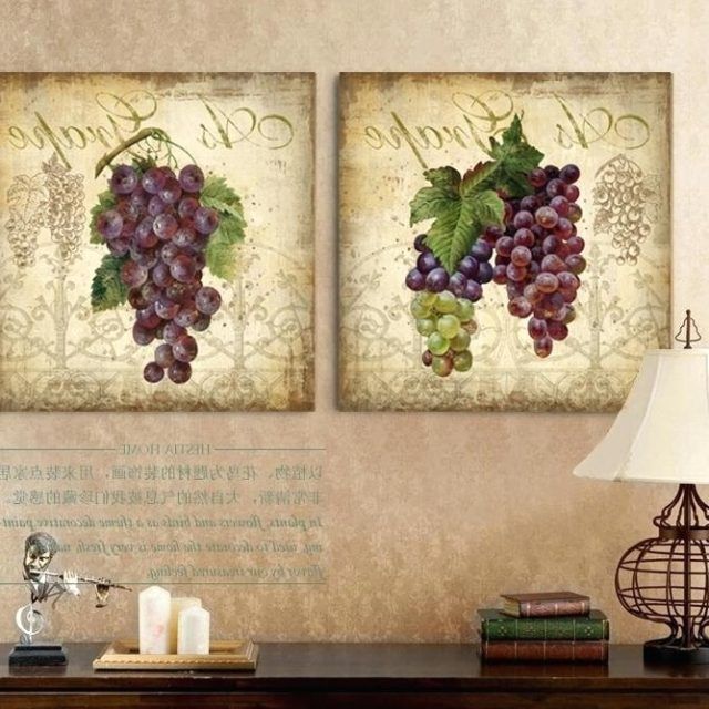 2024 Popular Grape Wall Art