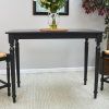 Antique Black Wood Kitchen Dining Tables (Photo 21 of 25)