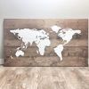 Wooden World Map Wall Art (Photo 15 of 15)