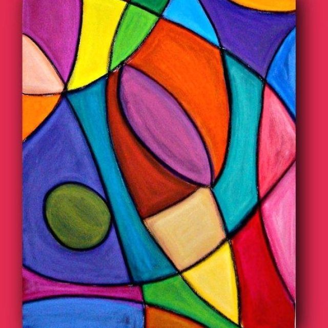 15 Collection of Colorful Abstract Wall Art